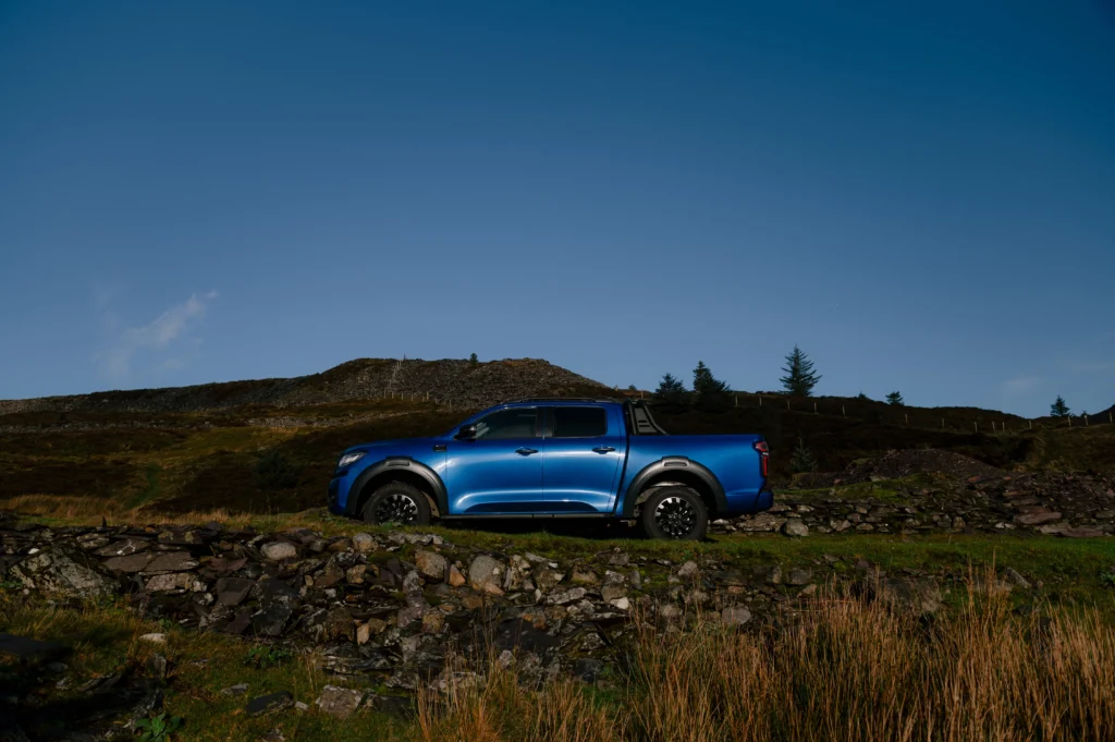 GWM POER 300 parked uphill