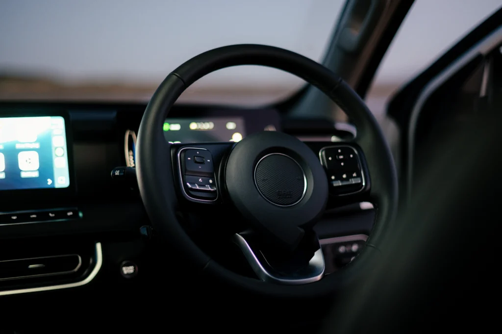 GWM POER 300 steering wheel. 